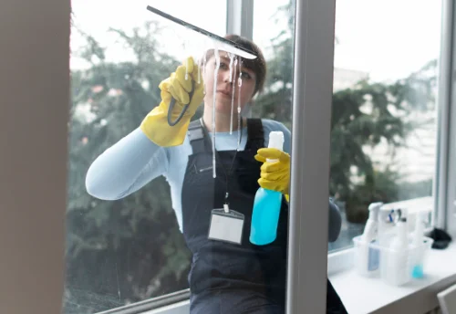 Nettoyage de vitres intérieures et extérieures à Commeny